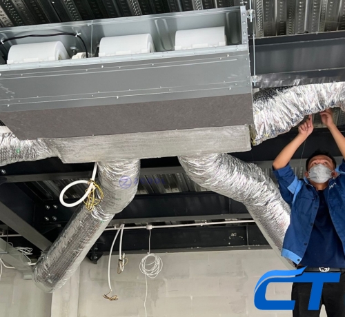 Sửa Máy Lạnh FCU Ống Gió 3 Đến 50 hp